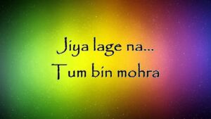 Jiya Lage Na Lyrics - Ravindra Upadhyay, Sona Mohapatra
