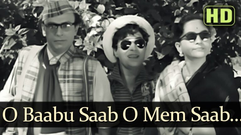 O Babu Saab O Mem Saab Lyrics - Asha Bhosle, Prabodh Chandra Dey (Manna Dey)