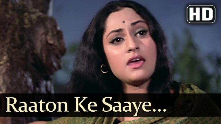 Raaton Ke Saaye Ghane Lyrics - Lata Mangeshkar