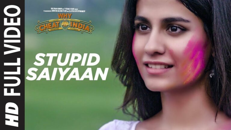 Stupid Saiyaan Lyrics - Prabhjee Kaur
