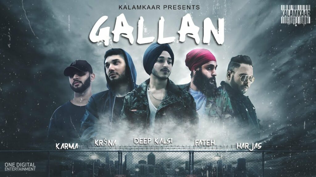 Gallan Lyrics - Deep Kalsi, Fateh Doe, Harjas, Karma, Kr$na