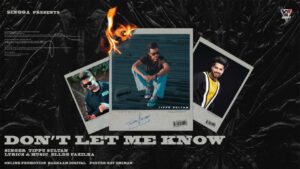 Don’t Let Me Know Lyrics - Tippu Sultan