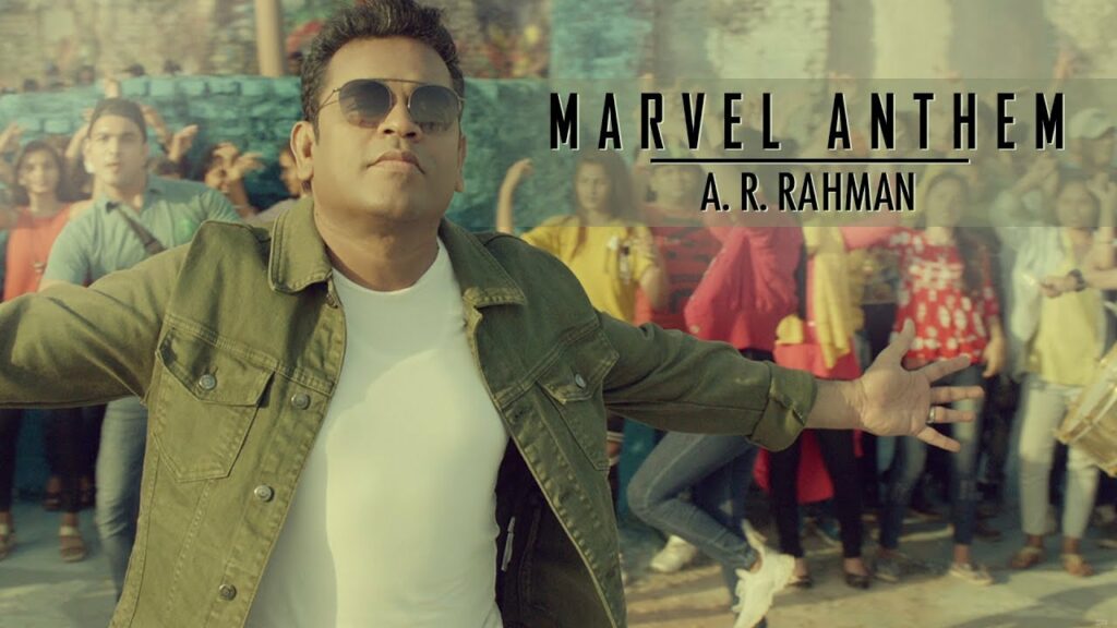 Marvel Anthem Lyrics - A.R. Rahman