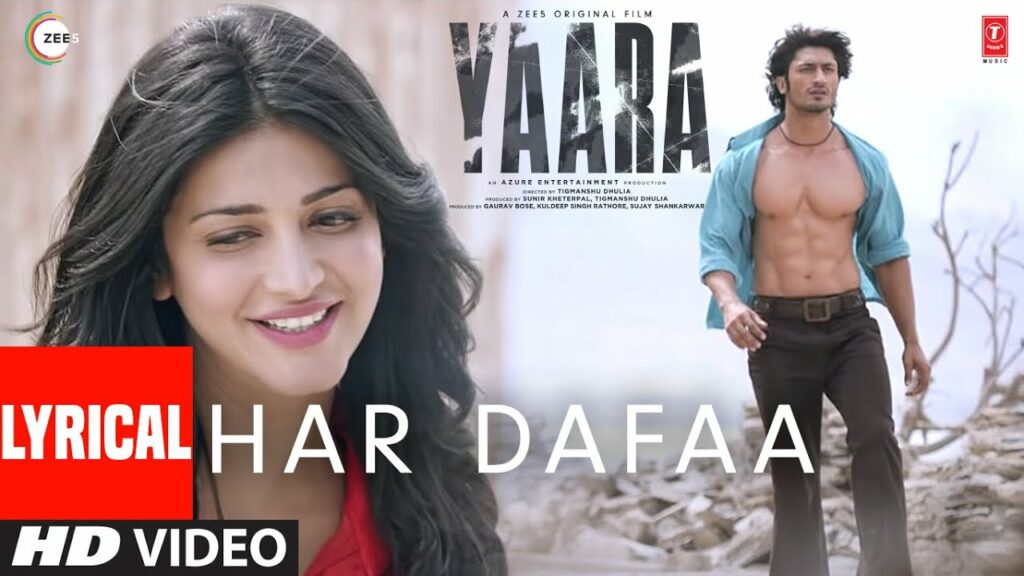 Har Dafaa Lyrics - Shaan, Shruti Rane