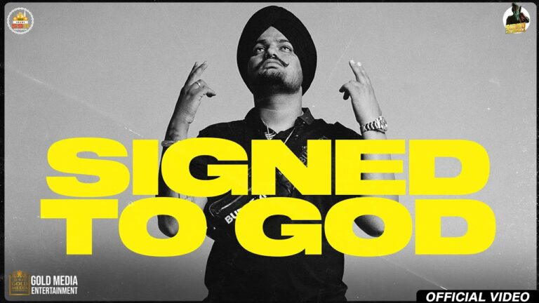 Signed To God Lyrics - Sidhu Moose Wala
