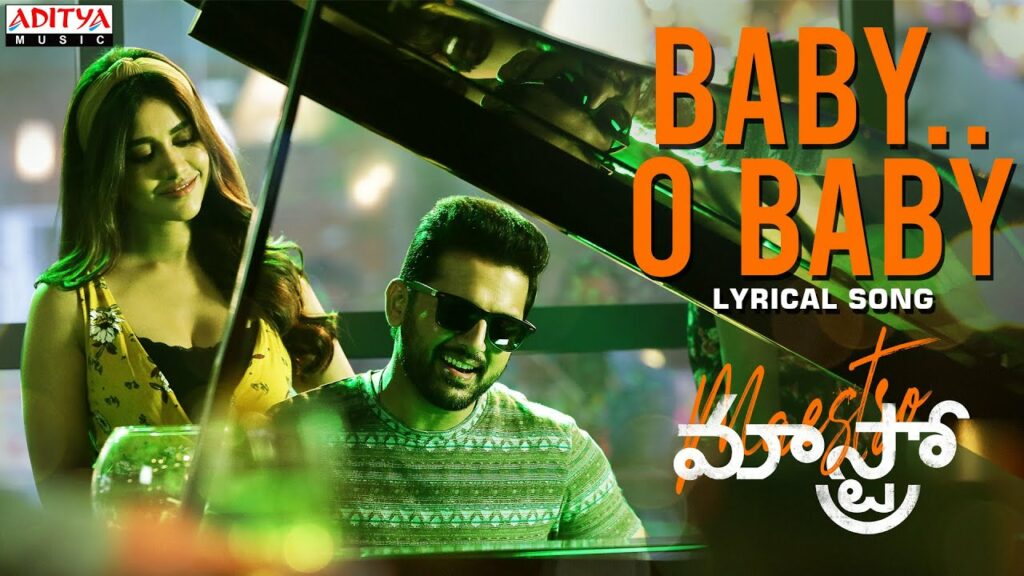 Baby Oh Baby Lyrics త ల గ Anurag Kulkarni Maestro