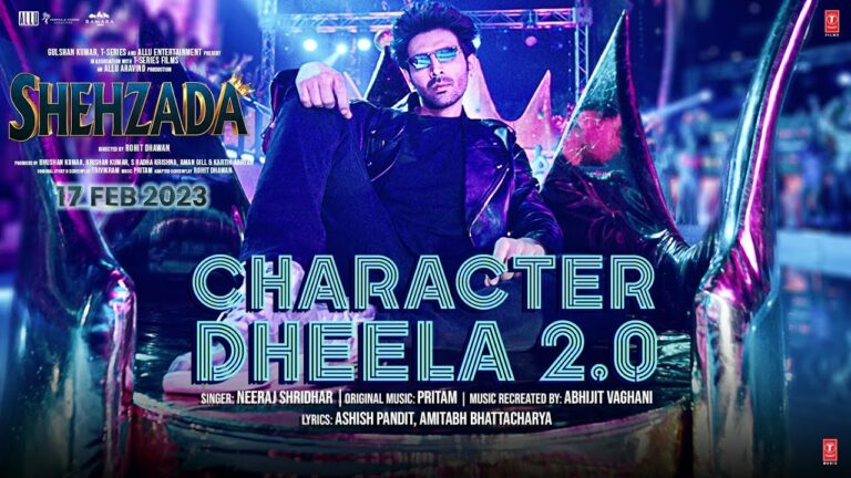 Character Dheela 2.0 Lyrics - Neeraj Shridhar, Style Bhai