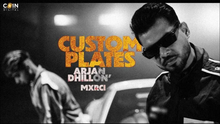 Custom Plates Lyrics - Arjan Dhillon