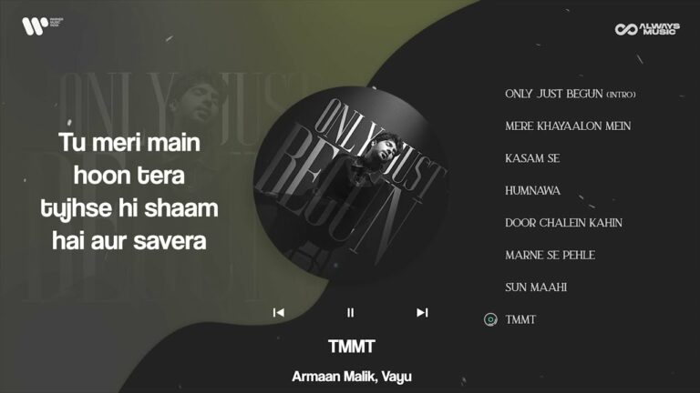 TMMT Lyrics - Armaan Malik