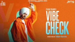 Vibe Check Lyrics - Ekam Chanoli