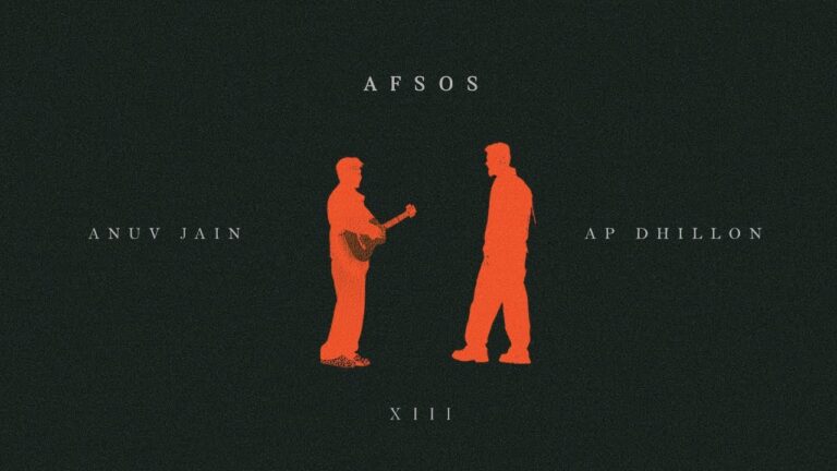 Afsos Lyrics - Anuv Jain