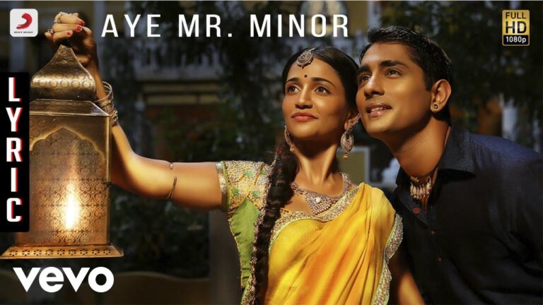 Aye Mr. Minor Lyrics - Haricharan, Shashaa Tirupati