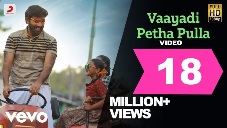 Vaayadi Petha Pulla Lyrics - Aaradhana SivaKarthikeyan, Vaikom Vijayalakshmi