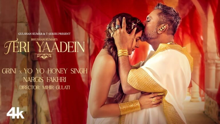 Teri Yaadein Lyrics - Yo Yo Honey Singh, Nargis Fakhri, Grini