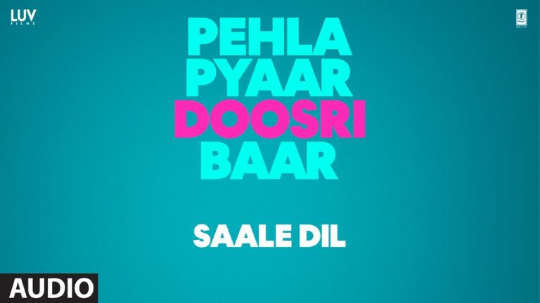 Saale Dil Lyrics - Aditya Rikhari